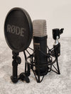 Rode NT1 5th Generation Condenser Microphone w/ Shock Mount, Pop Filter, XLR Cable - Photo 1