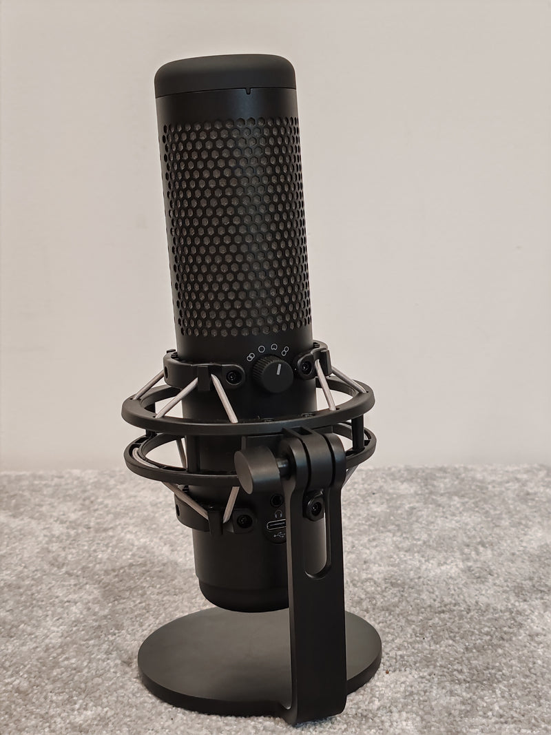 HyperX QuadCast S USB Condenser Microphone w/ Shock Mount and USB Cable - Image 5