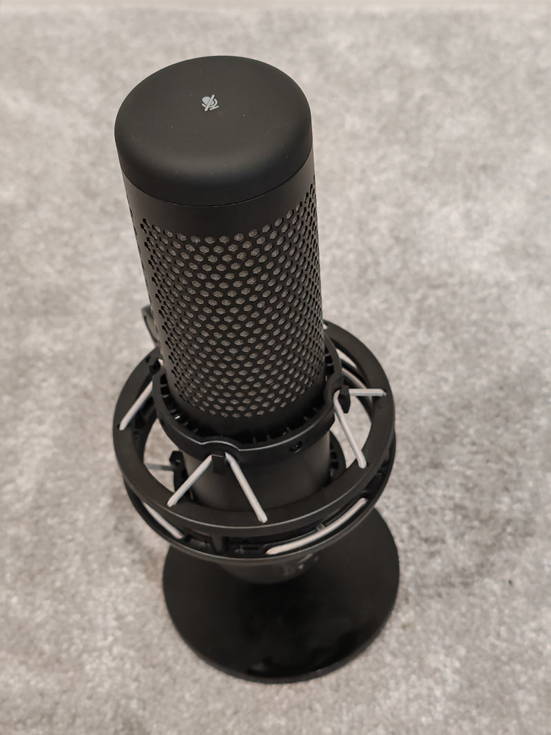 HyperX QuadCast S USB Condenser Microphone w/ Shock Mount and USB Cable - Image 2