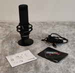 HyperX QuadCast S USB Condenser Microphone w/ Shock Mount and USB Cable - Image 1