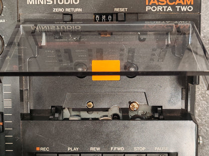 Tascam Porta Two Ministudio Requires Repair w/ Manuals and Flight Case