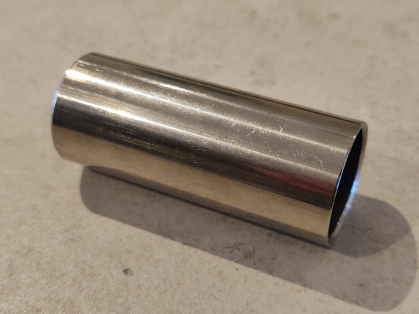 Metal Guitar Finger Slide - 60mm x 24mm - Silver - Brand New
