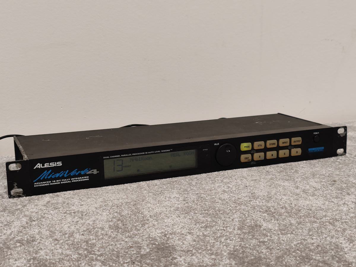 Alesis MidiVerb 4 - Advanced 18 Bit Fully Integrated Signal Processing