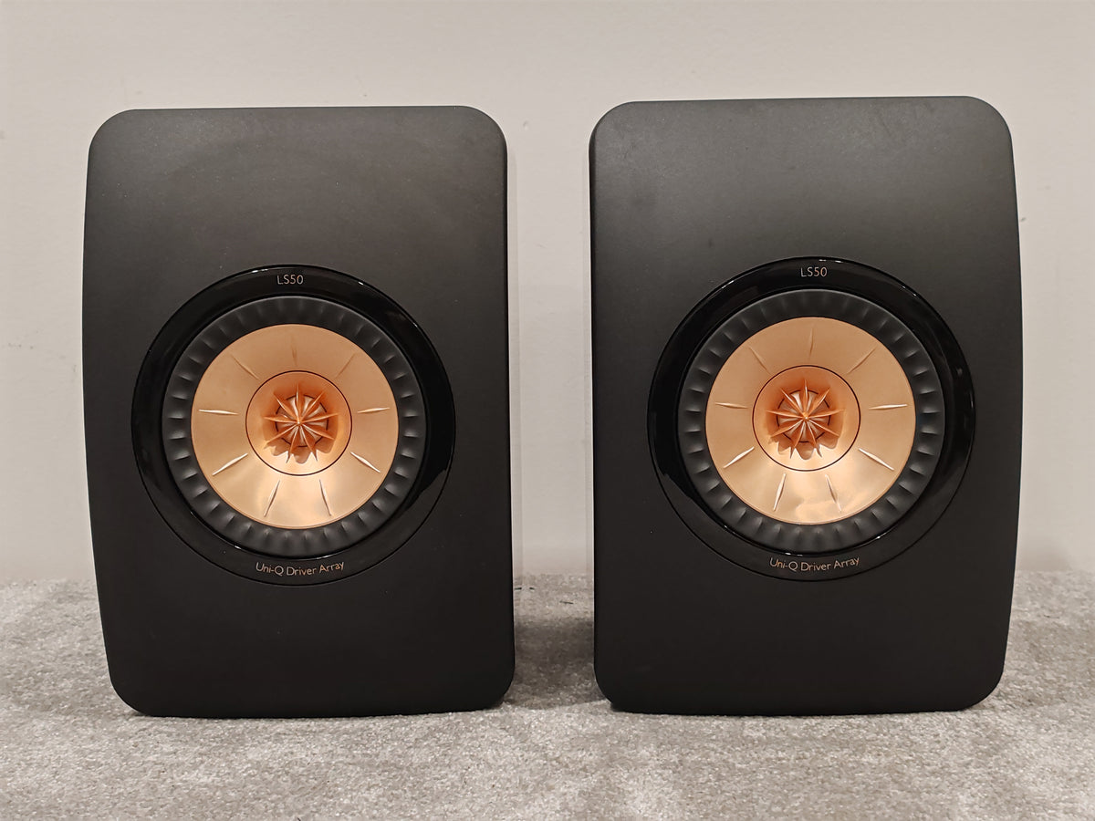 Pair of KEF LS50 Speakers - Uni-Q Driver Array - Open Box New