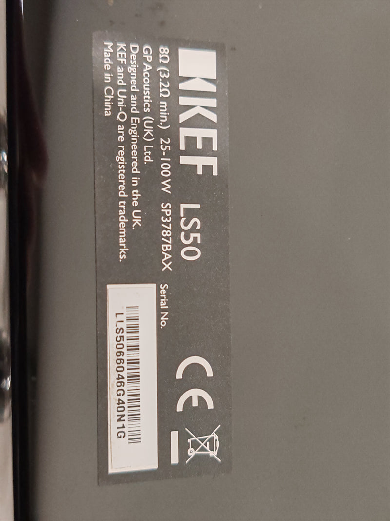Pair of KEF LS50 Speakers - Uni-Q Driver Array - Open Box New - Image 8
