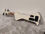 Electric Violin w/ Bow, Extra Bridges, New Strings and Hard Case with Strap - White - Image 5