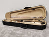Electric Violin w/ Bow, Extra Bridges, New Strings and Hard Case with Strap - White - Photo 8