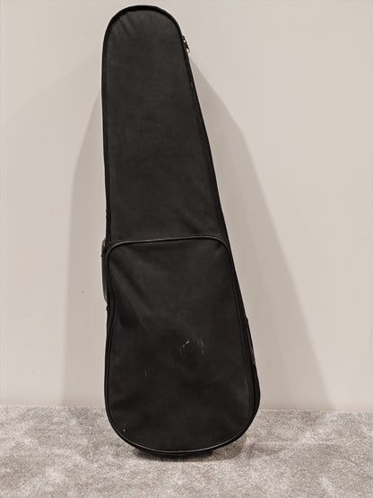 Electric Violin w/ Bow, Extra Bridges, New Strings and Hard Case with Strap - White