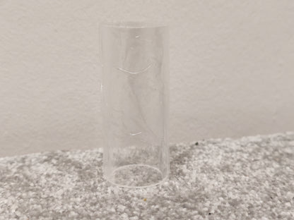 Plastic Guitar Finger Slide - 60mm x 24mm - Clear - Brand New
