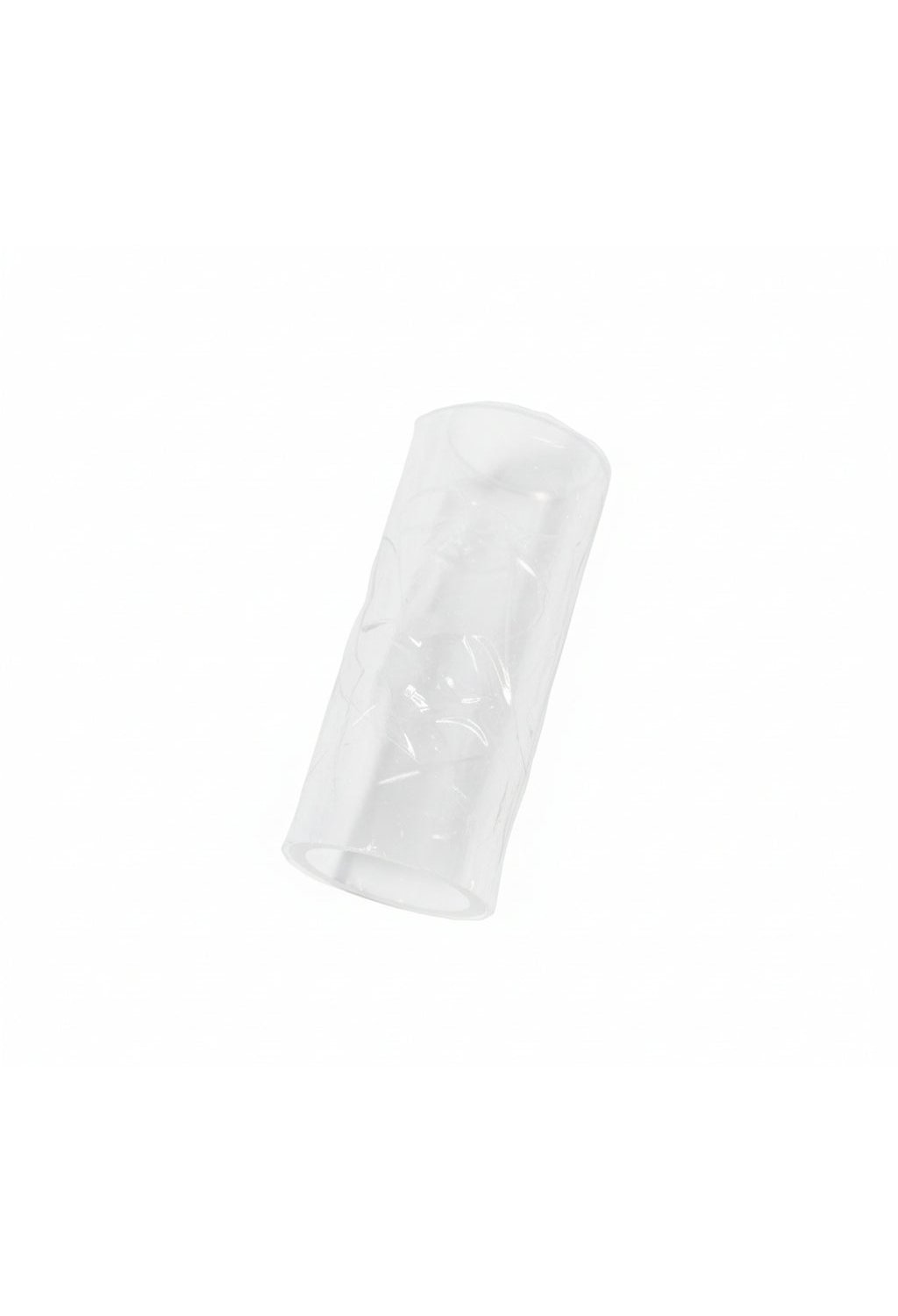 Plastic Guitar Finger Slide - 60mm x 24mm - Clear - Brand New