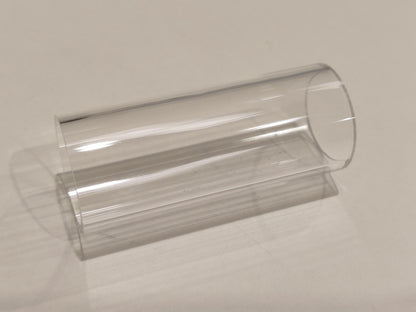 Plastic Guitar Finger Slide - 60mm x 24mm - Clear - Brand New