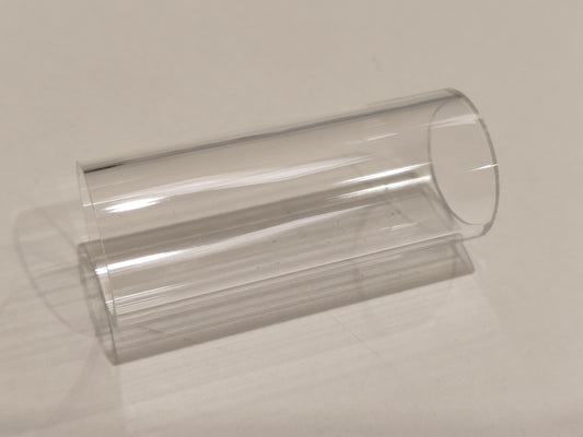 Plastic Guitar Finger Slide - 60mm x 24mm - Clear - Brand New