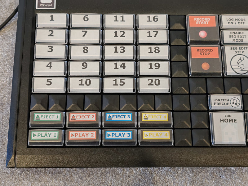 P Squared Myriad 500 Playout Keyboard for Radio Broadcasting - Image 6