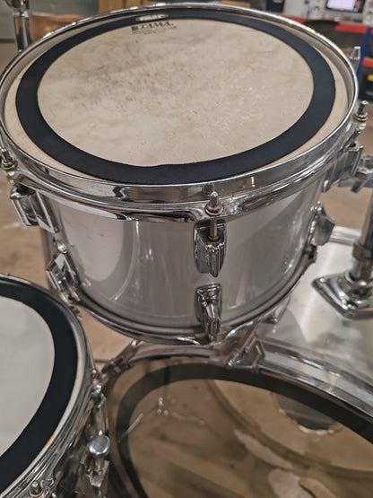 Tama Imperialstar 5 Piece Drumkit with 4 Piece Cymbal Set and Cowbell - Silver