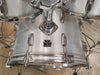 Tama Imperialstar 5 Piece Drumkit with 4 Piece Cymbal Set and Cowbell - Silver - Photo 5