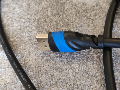 KabelDirekt 5m DisplayPort HDMI Cable AWM Style