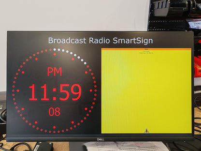 Raspberry Pi 3 Model B Vi 2 Loaded with Windows and Smartsign Radio Broadcast Time Server