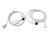 2X 3M Iec C14 TO Iec C13 White Extension Leads 10A (Kettle Cable) - Premium Performance - Excellent - Photo 1