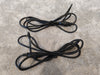 6x IEC C14 to IEC C13 Black Extension Leads 10A - Various Sizes (Kettle Cable) - Photo 2