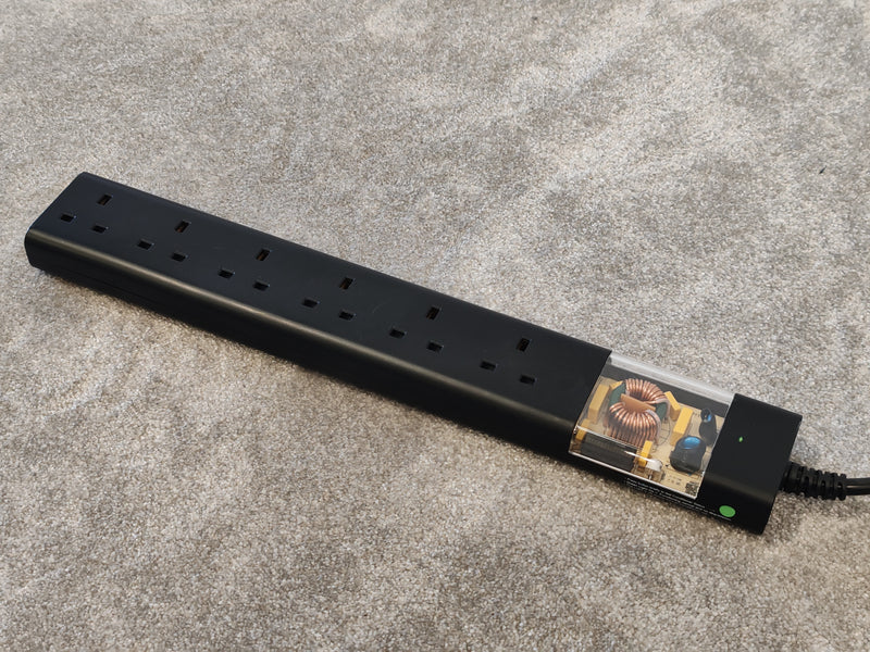 Tacima CS947 6 Way UK Mains Conditioner with Surge Protector Interference Filter - Image 1