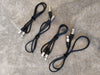 4x 1m XLR Cables - Various Brands - Male to Female - Photo 2