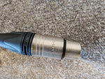 4x 1m XLR Cables - Various Brands - Male to Female - Image 6