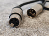 4x 1m XLR Cables - Various Brands - Male to Female - Photo 1