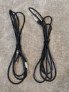2x Stagg 6.35mm (1/4") Jack Lead Male to Female Extension Cable, 3m Black Stereo - Photo 5