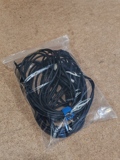 2x 10m XLR Microphone Cables Male to Female