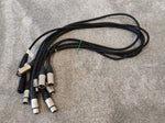 5X 1m XLR Microphone Cables Male to Female - Image 2
