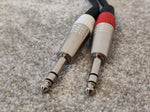 VisioSound High Performance Audio Cable - 2x Stereo 1/4