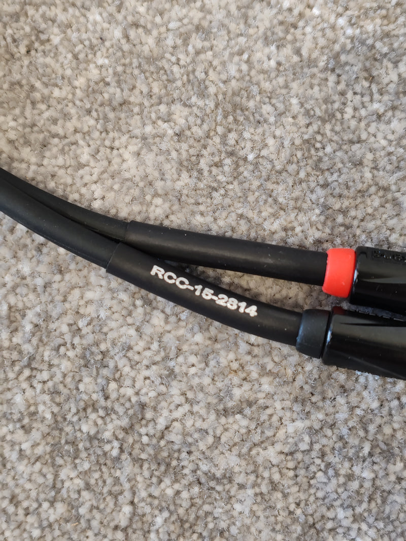Roland RCC-15-2184 Professional Audio Cable - 2x 1/4