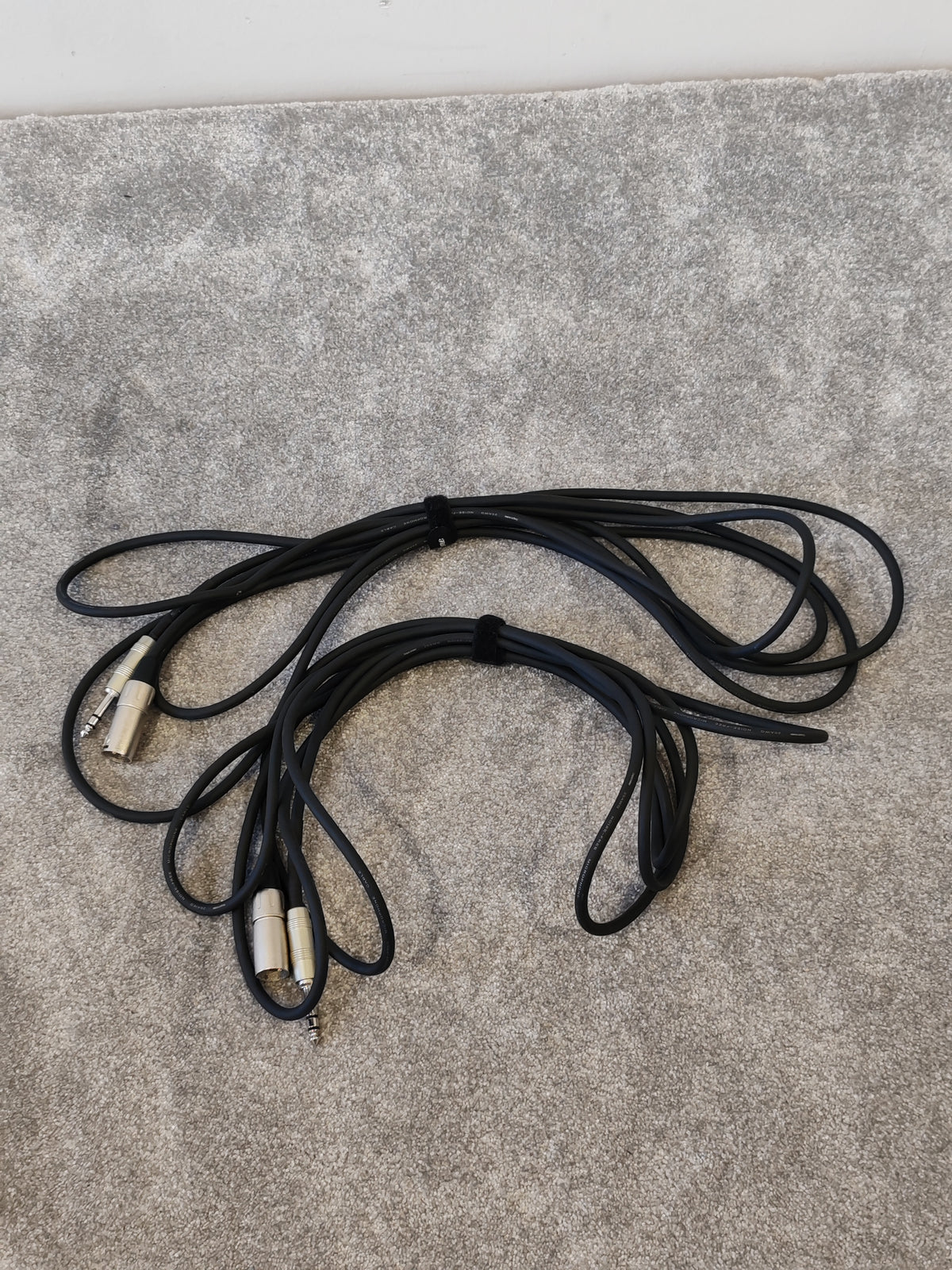 2x Supreme 5M XLR Male to 1/4