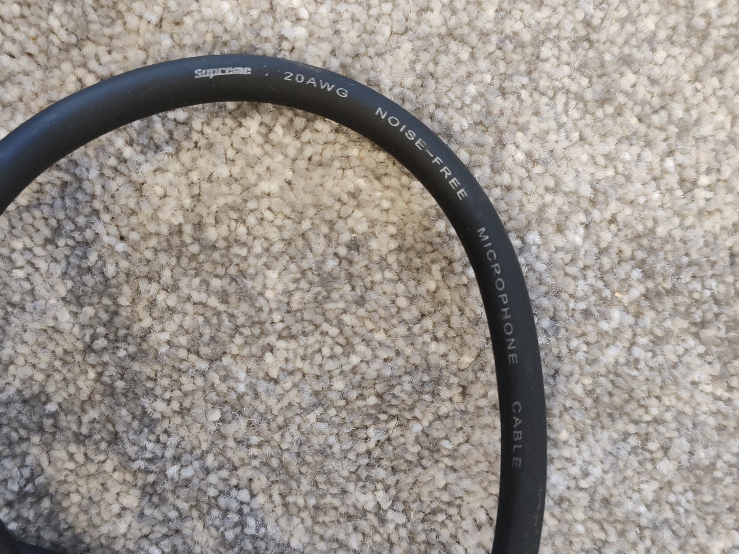 2x Supreme 5M XLR Male to 1/4" TRS Stereo Cable