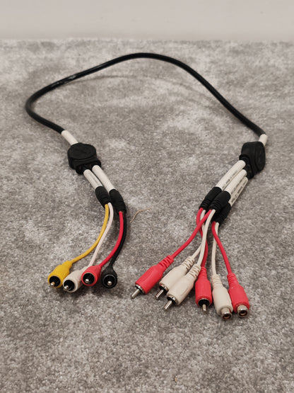 Soundcard Input Output RCA Phono Lead - Connects CD Player, Mixer, Line In