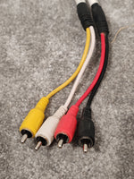 Soundcard Input Output RCA Phono Lead - Connects CD Player, Mixer, Line In - Image 2