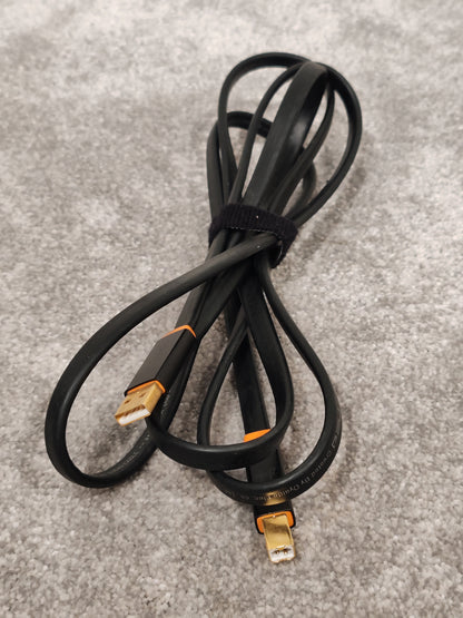 NEO by Oyaide d+ USB 2.0 Cable Class A 2m - Black and Orange