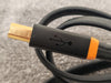 NEO by Oyaide d+ USB 2.0 Cable Class A 2m - Black and Orange - Photo 1