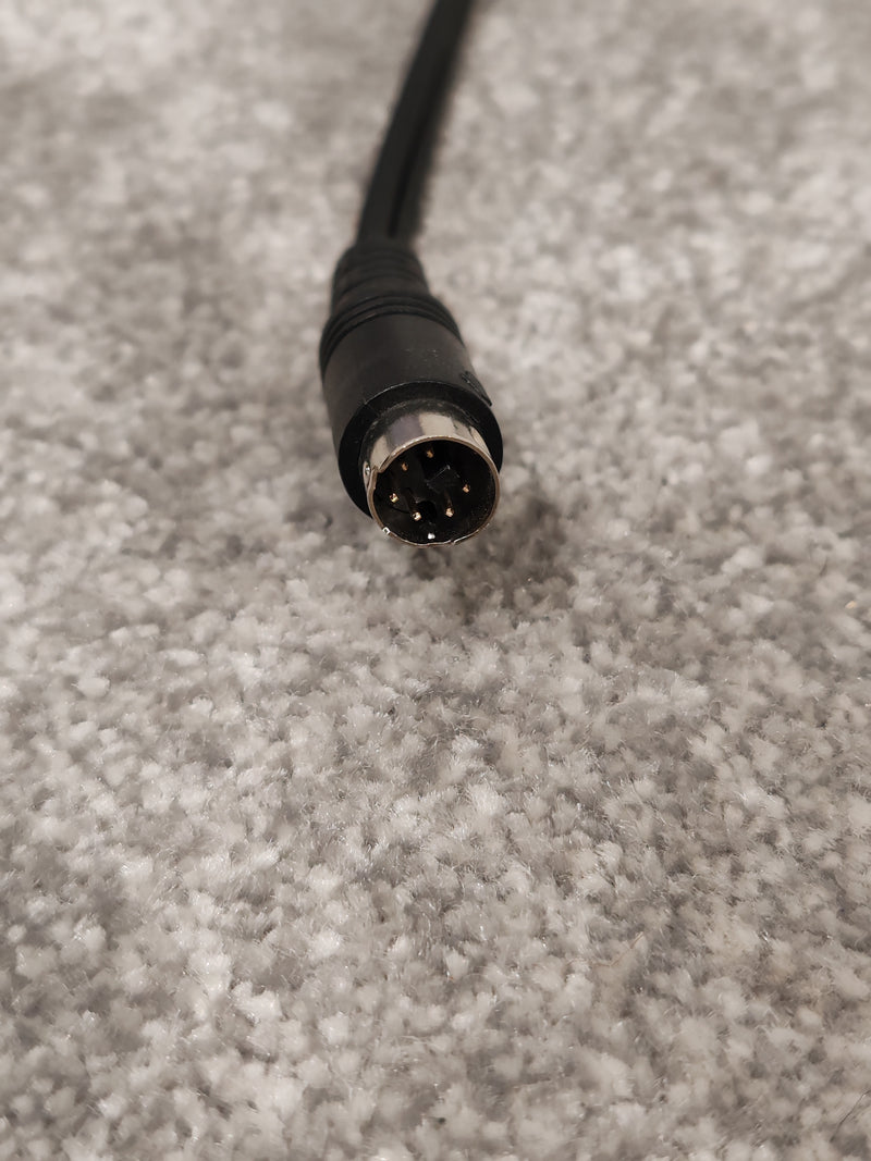 MIDI Breakout Cable 6 Pin Din - MIDI Y Splitter - 50cm - Image 2