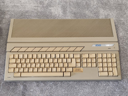 Atari 520 STE Music Production System w/ SM124 Monitor, 80MB Hard Drive, Mouse, Disks