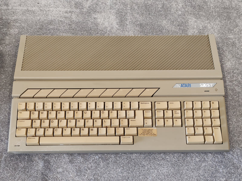 Atari 520 STE Music Production System w/ SM124 Monitor, 80MB Hard Drive, Mouse, Disks - Image 2