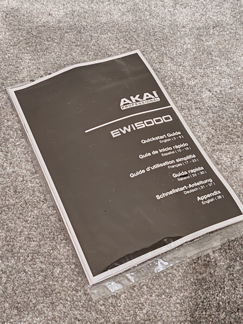 Akai Professional EWI5000 Wireless Electronic Wind Instrument - Open Box w/ Original Box & Power Supply & Cables - Image 2