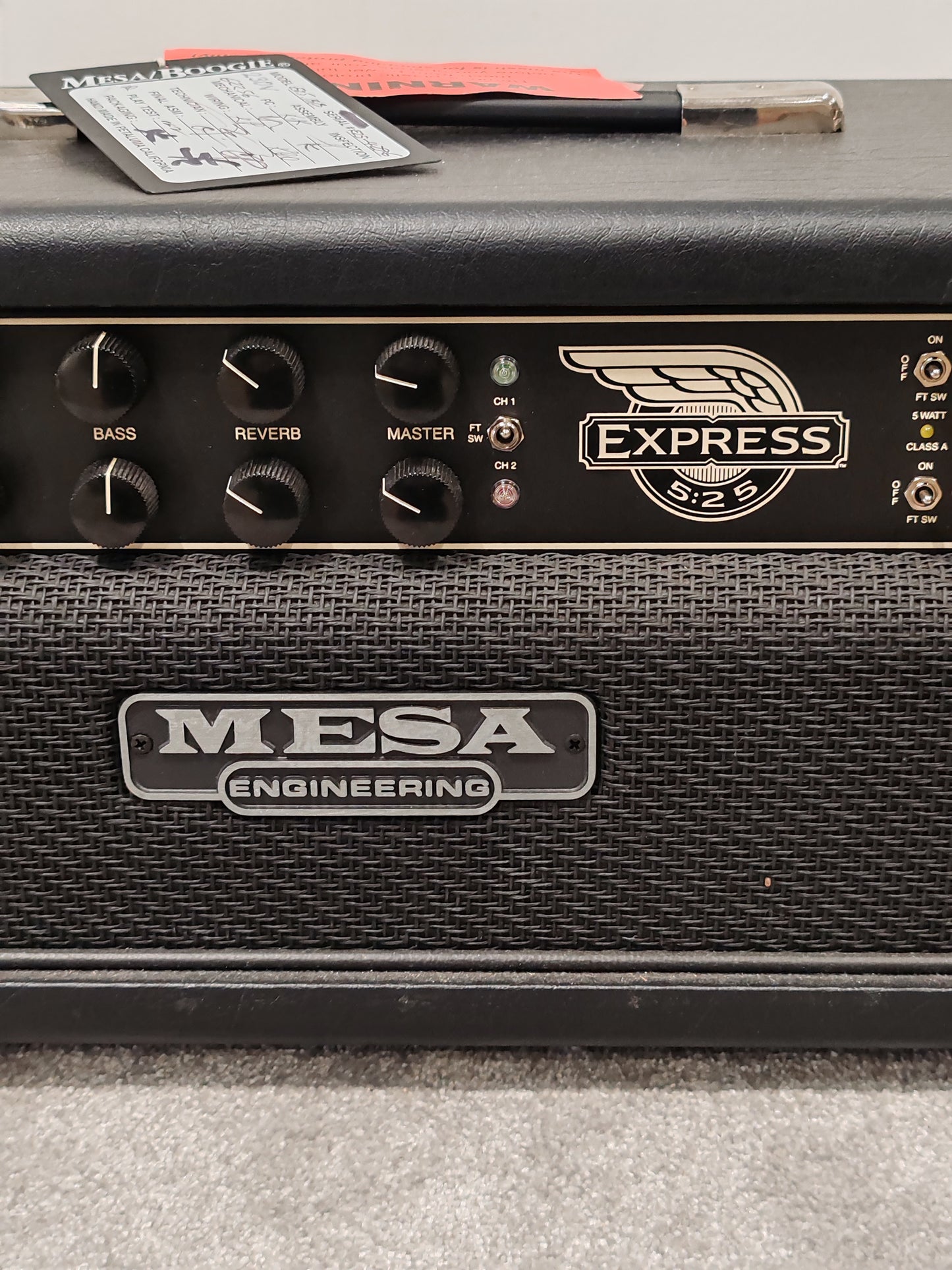Mesa Boogie 5:25 Express Guitar Amp Head - Made in USA Converted to UK Power