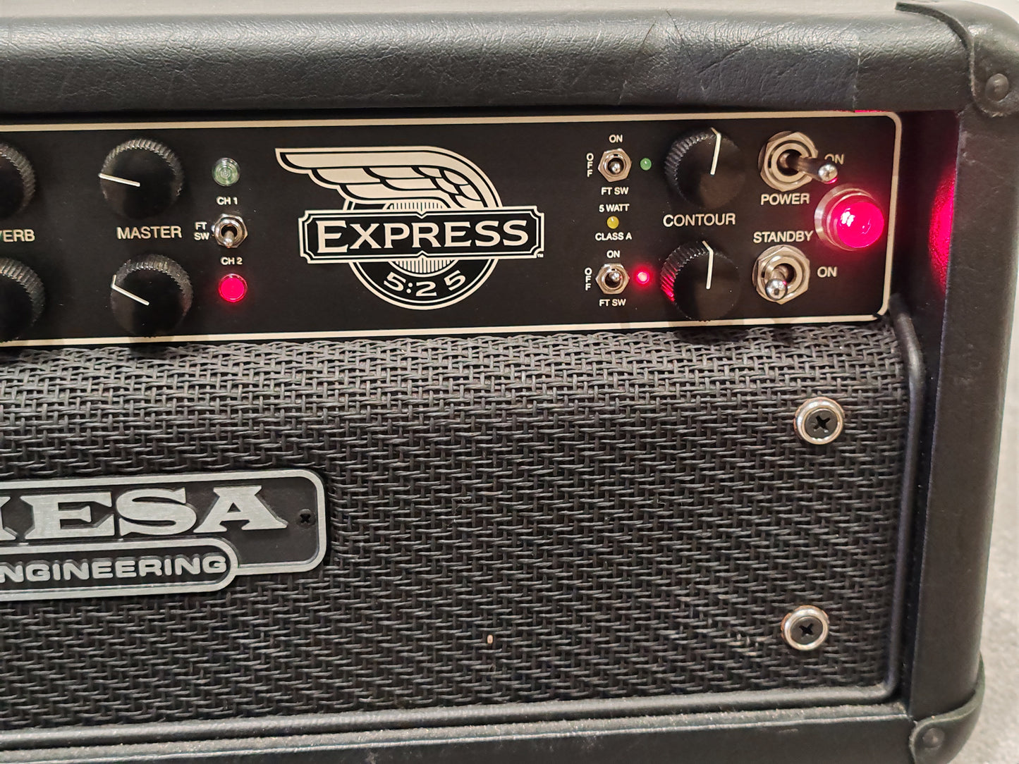 Mesa Boogie 5:25 Express Guitar Amp Head - Made in USA Converted to UK Power