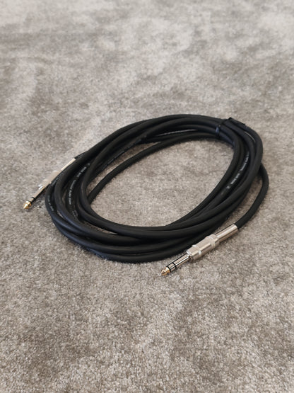 BC55 1/4" TRS Stereo 5M Mic Cable - Twinaxial