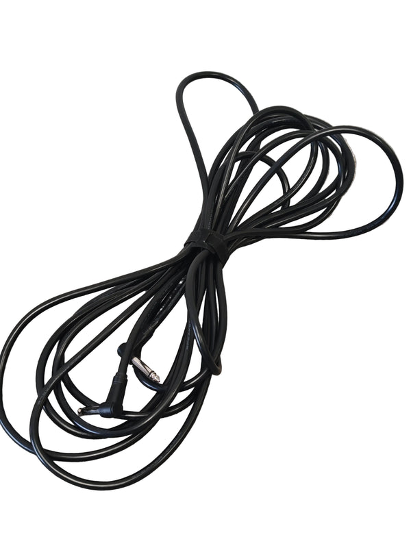 1/4" TS Mono Guitar Cable, Moulded Jacks, 6M