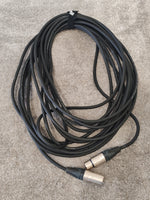 XLR Male to Female Cable, 10m Low Noise Audio Cable - Image 2
