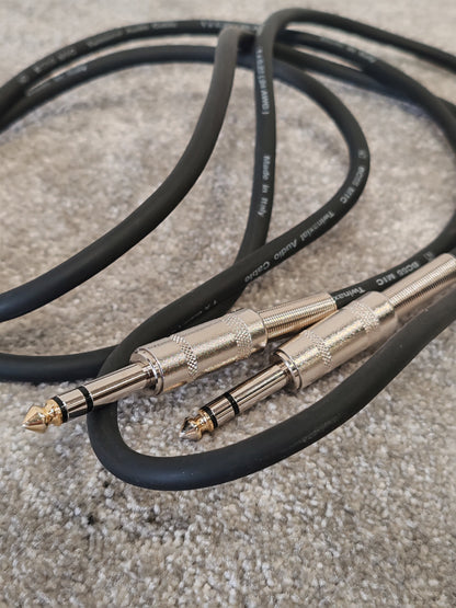 BC55 1/4" TRS Stereo 2M Mic Cable - Twinaxial