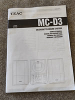 TEAC MC-D3 Micro Hi-Fi System – With Manual & Remote – Very Good - Image 10