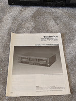 Technics RS-TR165 Stereo Double Cassette Deck – Very Good Condition - Image 9